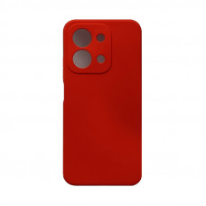 Чехол накладка Silicone Case Xiaomi Redmi 15C 4G красный
