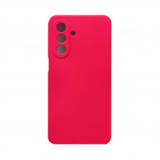 Чехол накладка Silicone Case Samsung A17 фуксия