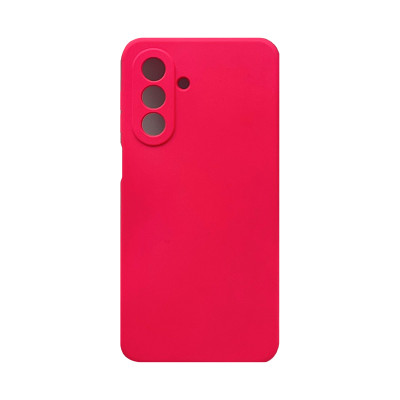 Чехол накладка Silicone Case Samsung A17 фуксия оптом по низким ценам!