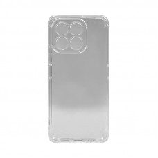 Чехол накладка Huawei Honor X6C 4G прозрачный с углами