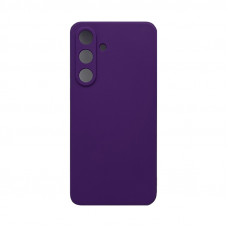 Чехол накладка Silicone Case Samsung S25FE фиолетовый