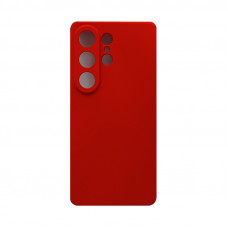 Чехол накладка Silicone Case Samsung S26 Ultra красный