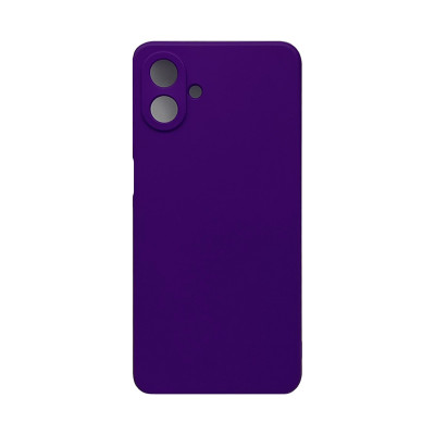 Чехол накладка Silicone Case Samsung A07 фиолетовый оптом по низким ценам!