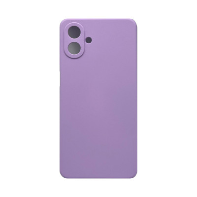 Чехол накладка Silicone Case Samsung A07 лиловый оптом по низким ценам!