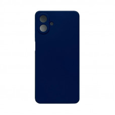 Чехол накладка Silicone Case Samsung A07 темно-синий