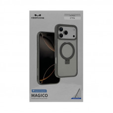 Чехол накладка iPhone 17 Pro /18 Pro KEEPHONE MAGICO серый
