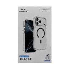 Чехол накладка iPhone 17 Pro Max KEEPHONE AURORA черный