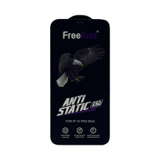 Защитное стекло Free Knit ESD Anti-static iPhone 12 Pro Max черный техпак