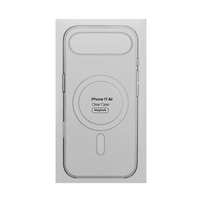 Чехол накладка iPhone 17 Air Clear Case прозрачный пластик оптом по низким ценам!
