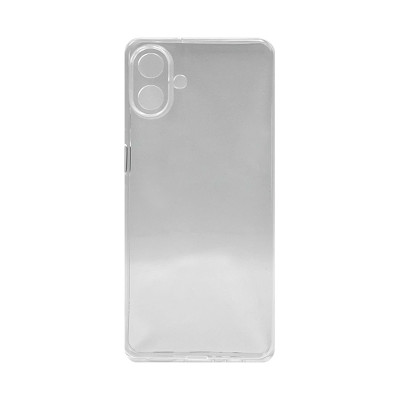 Чехол накладка Samsung A07 прозрачный с углами оптом по низким ценам!