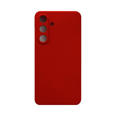 Чехол накладка Silicone Case Samsung S25FE красный оптом по низким ценам!