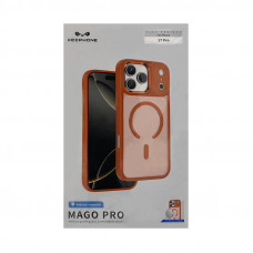 Чехол накладка iPhone 17 Pro KEEPHONE MAGO PRO оранжевый