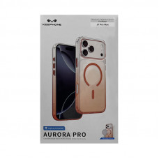 Чехол накладка iPhone 17 Pro Max KEEPHONE AURORA PRO оранжевый