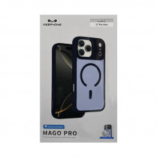 Чехол накладка iPhone 17 Pro Max KEEPHONE MAGO PRO темно-синий