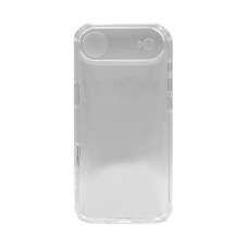 Чехол накладка iPhone 17 Air прозрачный с защитой камеры и углами