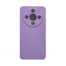 Чехол накладка Silicone Case Huawei Honor X9D лаванда