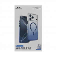 Чехол накладка iPhone 17 Pro Max KEEPHONE AURORA PRO синий