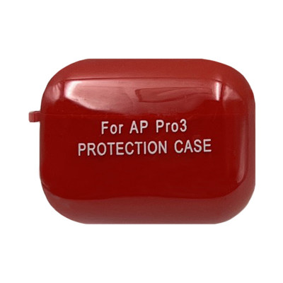 Чехол Silicone Case AirPods Pro 3 с карабином красный оптом по низким ценам!