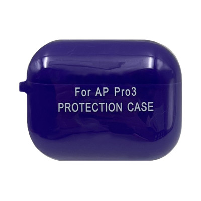 Чехол Silicone Case AirPods Pro 3 с карабином фиолетовый оптом по низким ценам!