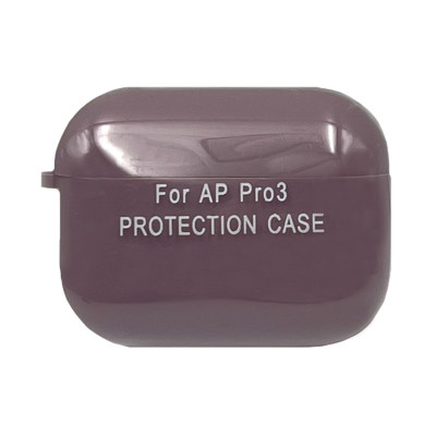 Чехол Silicone Case AirPods Pro 3 с карабином черничный оптом по низким ценам!