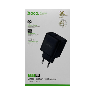 СЗУ Блок Hoco N83 PD40W черный оптом по низким ценам!