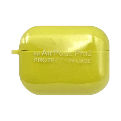 Чехол Silicone Case AirPods Pro 2 с карабином желтый оптом по низким ценам!