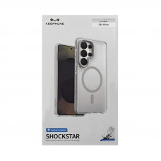 Чехол накладка Samsung S26 ULTRA KEEPHONE SHOCKSTAR Magsafe серый