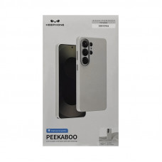 Чехол накладка Samsung S26 ULTRA KEEPHONE PEEKABOO Magsafe белый