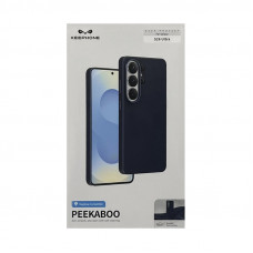 Чехол накладка Samsung S26 ULTRA KEEPHONE PEEKABOO Magsafe темно-синий