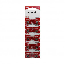 Батарейки Maxell часовые LR41 10BL (цена за 10 шт)