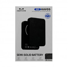 Внешний аккумулятор KEEPHONE SEMI-SOLID KAVOS 10000 Magsafe черный карбон вид2