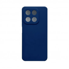 Чехол накладка Silicone Case Huawei Honor X7D темно-синий