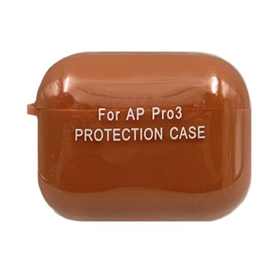 Чехол Silicone Case AirPods Pro 3 с карабином оранжевый оптом по низким ценам!