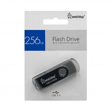 USB 3.0 256GB Smartbuy Twist серый