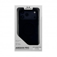 Чехол накладка iPhone 17 Pro Max KEEPHONE AIRSKIN PRO темно-синий