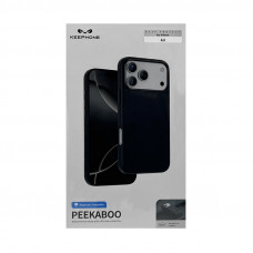 Чехол накладка iPhone 17 Air KEEPHONE PEEKABOO черный