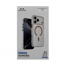 Чехол накладка iPhone 17 Pro KEEPHONE AURORA оранжевая