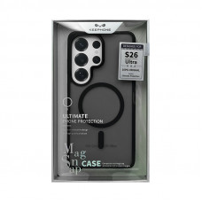 Чехол накладка Samsung S26 ULTRA KEEPHONE MagSnape Magsafe черный