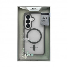 Чехол накладка Samsung S26 KEEPHONE MagSnape Magsafe серый
