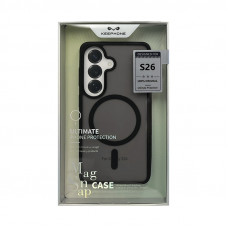 Чехол накладка Samsung S26 KEEPHONE MagSnape Magsafe черный