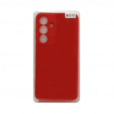 Чехол накладка Samsung S25 Plus матовый красный