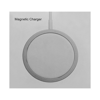 Беспроводная зарядка Magsafe белая оптом по низким ценам!
