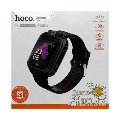 Детские часы - hoco Y105A черный 2G оптом по низким ценам!