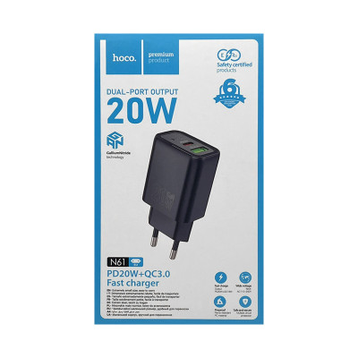 СЗУ Блок Hoco N61 PD20W черный оптом по низким ценам!