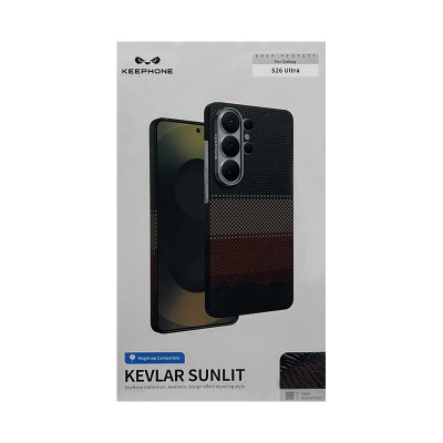 Чехол накладка Samsung S26 ULTRA KEEPHONE KEVLAR SUNLIT оптом по низким ценам!