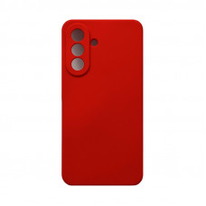 Чехол накладка Silicone Case Samsung A37 красный