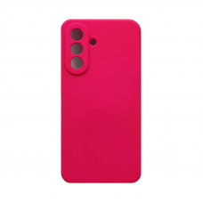 Чехол накладка Silicone Case Samsung A37 фуксия