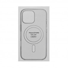 Чехол пластик iPhone 12/12 Pro Magsafe Под ориг прозрачный IC