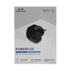 Переходник универсальный KEEPHONE POWERFLEX черный