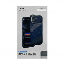 Чехол накладка iPhone 17 Pro KEEPHONE KEVLAR STARRY темно-синий